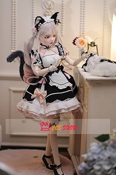 猫メイド人形シリーズBJD 1/3 ドール本体 　球体関節人形 ハンドメイド AX938 BJD 1/3 ドール本体 Wumo 球体関節人形 ハンドメイド